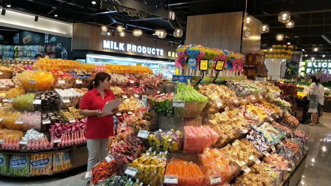 皇晶照明湖北市场案例之——咸宁通城县联华购物广场(图4)